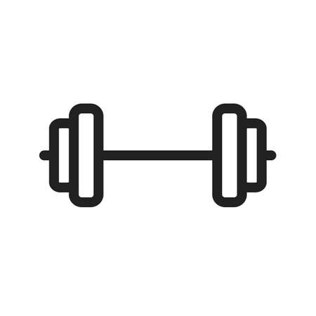weightlifting iconのイラスト素材