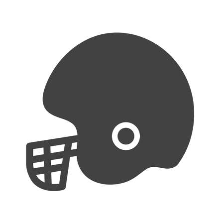 Cricket, helmet, player, wicket keeper icon vector image. Can also be used for sports, fitness, recreation. Suitable for web apps, mobile apps and print media.のイラスト素材