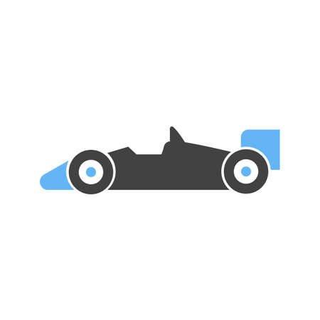 Sports car, car, race, racer, racing car, sports icon vector image. Can also be used for fitness, recreation. Suitable for web apps, mobile apps and print media.のイラスト素材
