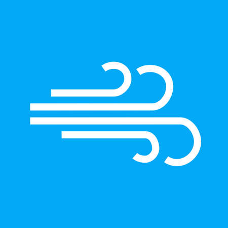 Wind, nature, energy icon vector image. Can also be used for energy and technology. Suitable for web apps, mobile apps and print media.のイラスト素材