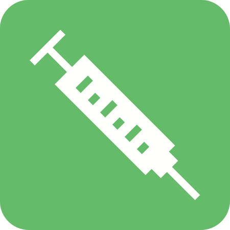 Syringe, needle, injection icon vector image. Can also be used for healthcare and medical. Suitable for mobile apps, web apps and print media.のイラスト素材
