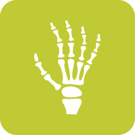 X ray, bones, skeletonicon vector image. Can also be used for healthcare and medical. Suitable for web apps, mobile apps and print media.のイラスト素材