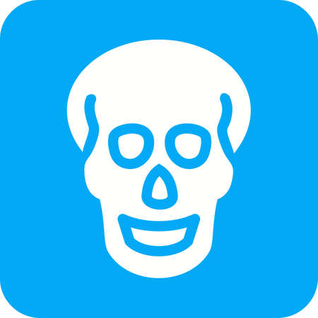 Skull, xray,head,trauma icon vector image. Can also be used for healthcare and medical. Suitable for mobile apps, web apps and print media.のイラスト素材