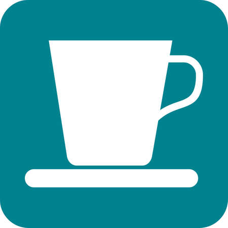 Tea, cup, breakfast icon vector image. Can also be used for eatables, food and drinks. Suitable for use on web apps, mobile apps and print mediaのイラスト素材