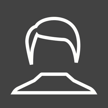 User, male, business icon vector image. Can also be used for business, finance and accounts. Suitable for web apps, mobile apps and print media.のイラスト素材