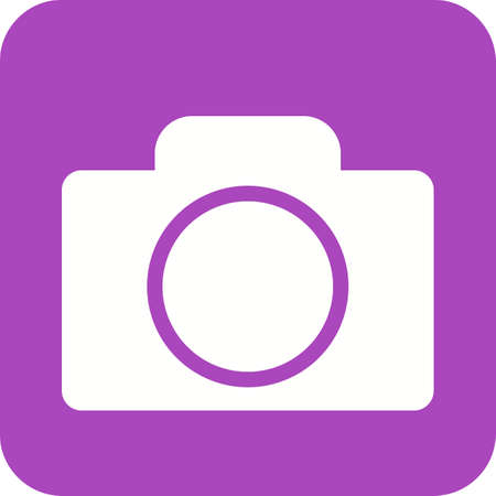 Camera, photo, photography icon vector image. のイラスト素材