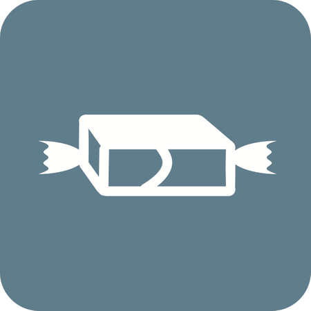 Toffee, caramel, candy,icon vector image. のイラスト素材