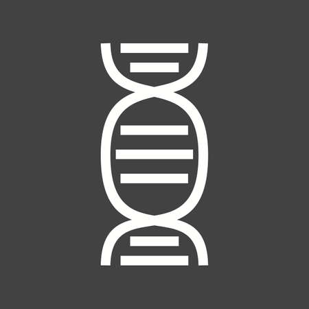 DNA,medicine, molecule icon vector image.のイラスト素材