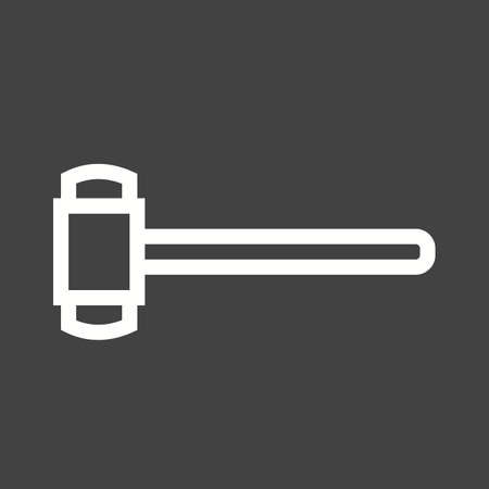 Hammer, sledge, sledgehammer icon vector image. Can also be used for construction, intertiors and building. Suitable for use on web apps, mobile apps and print media.のイラスト素材