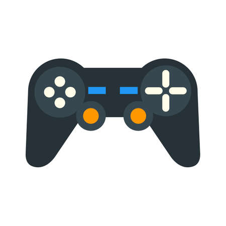 Games, video games, d pad icon vector image. Can also be used for mobile apps, phone tab bar and...
