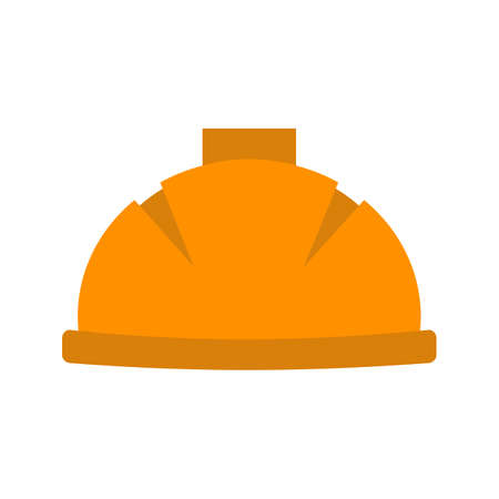 Helmet, hat, engineer icon vector image. Can also be used for construction, interiors and building. Suitable for use on web apps, mobile apps and print media.のイラスト素材