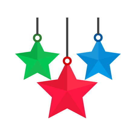 Stars, light, prize icon vector image.Can also be used for christmas, celebrations, observances and holidays. Suitable for use on web apps, mobile apps and print media.のイラスト素材