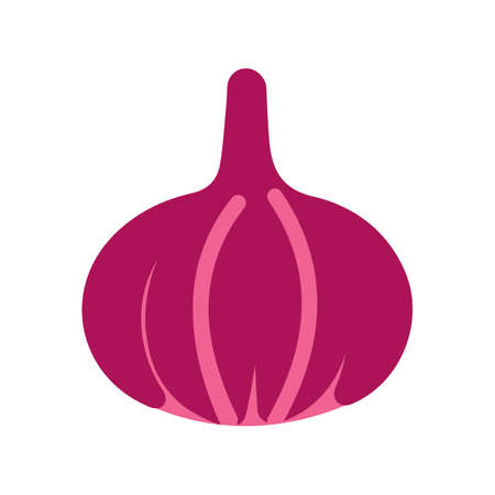 Onion, vegetable, food icon vector image. Can also be used for eatables, food and drinks. Suitable for use on web apps, mobile apps and print mediaのイラスト素材