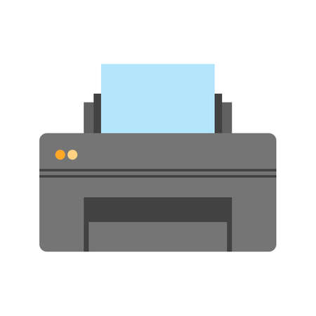 Printer, printing machine, digital printer icon vector image. Can also be used for printing, office...