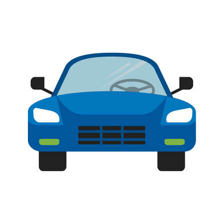 Car, front, luxury icon vectgor image. Can also be used for transport, transportation and travel. Suitable for mobile apps, web apps and print media.のイラスト素材