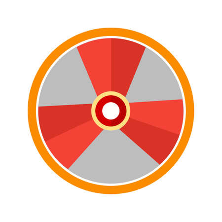Radiation, radioactive, nuclear icon vector image. Can also be used for energy and technology. Suitable for web apps, mobile apps and print media.のイラスト素材