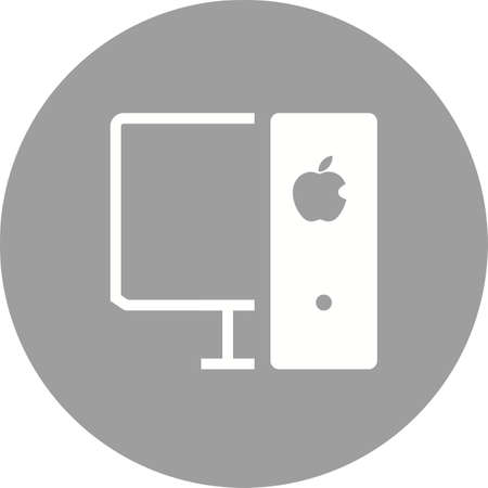 Computer, screen, monitor icon vector image. Can also be used for business, finance and accounts....