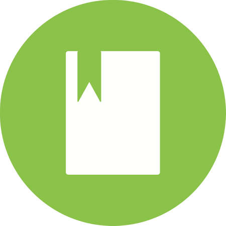 Bookmark, document, sticker icon vector image.Can also be used for user interface. Suitable for mobile apps, web apps and print media.のイラスト素材