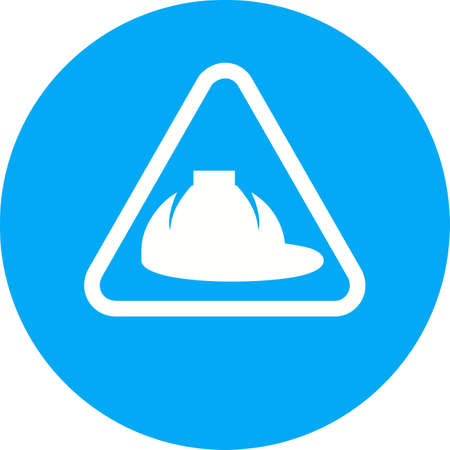 Work in progress,sign, board icon vector image. Can also be used for construction, interiors and building. Suitable for use on web apps, mobile apps and print media.のイラスト素材