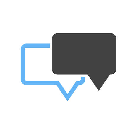 Chat, messages, talk icon vector image.Can also be used for user interface. Suitable for mobile apps, web apps and print media.のイラスト素材