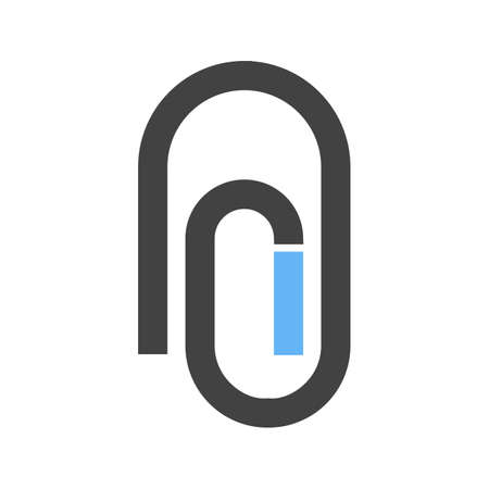 File, attach, pdf icon vector image.Can also be used for user interface. Suitable for mobile apps, web apps and print media.のイラスト素材