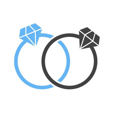 Ring, wedding, gold icon vector image.Can also be used for valentine, love, observances and holidays. Suitable for mobile apps, web apps and print media.のイラスト素材