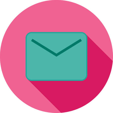 Envelope, closed, message icon vector image.Can also be used for email, communication and messaging. Suitable for mobile apps, web apps and print media.のイラスト素材