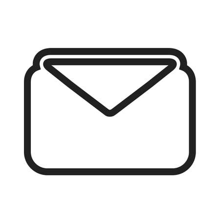 Envelope, message, address icon vector image.Can also be used for email, communication and messaging. Suitable for mobile apps, web apps and print media.のイラスト素材