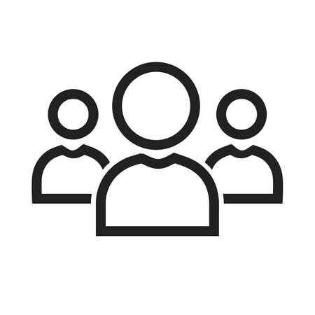 People, team, network, corporate icon vector image. Can also be used for SEO, digital marketing, technology. Suitable for web apps, mobile apps and print media.のイラスト素材