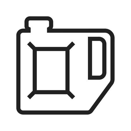 Can, petrol, oil icon vectgor image. Can also be used for transport, transportation and travel. Suitable for mobile apps, web apps and print media.のイラスト素材
