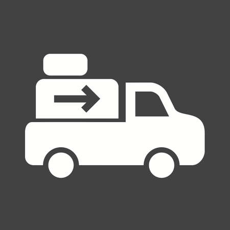 Export, shipping, logistics icon vector image. のイラスト素材
