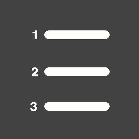 List, document, options icon vector imageのイラスト素材