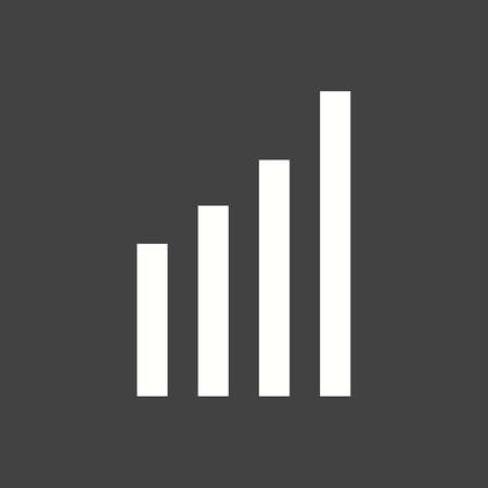 Cell, signals, strength icon vector image. Can also be used for phone and communication. Suitable for use on web apps, mobile apps and print media.のイラスト素材