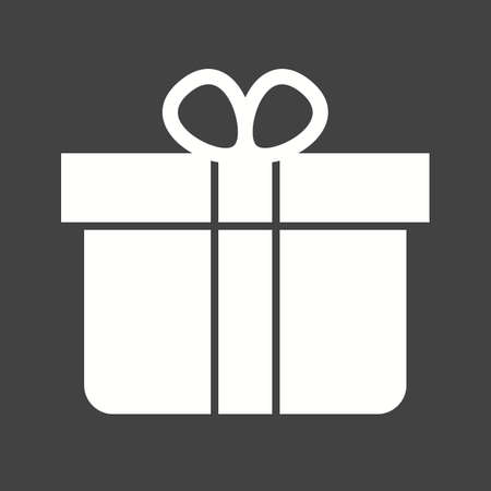 Gift, box, birthday icon vector image.Can also be used for christmas, celebrations, observances and holidays. Suitable for use on web apps, mobile apps and print media.のイラスト素材