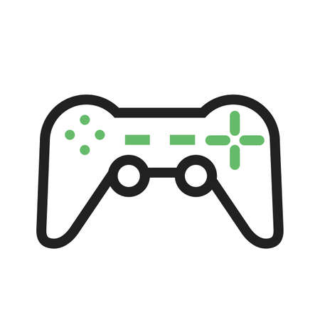 Games, video games, d pad icon vector image. Can also be used for mobile apps, phone tab bar and...