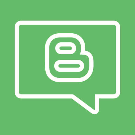 Blogging, tag, internet, webpage icon vector image. Can also be used for seo, digital marketing, technology. Suitable for use on web apps, mobile apps and print media.のイラスト素材