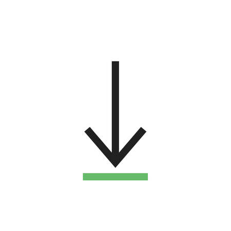Download, file, data iconのイラスト素材