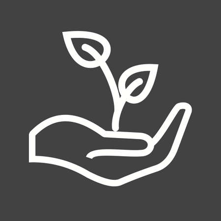 Plantation tea iconのイラスト素材