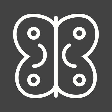 Butterfly iconのイラスト素材