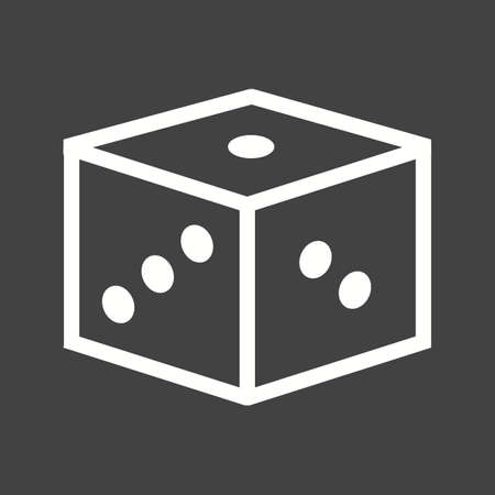 Dice iconのイラスト素材