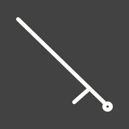 Police Stick iconのイラスト素材
