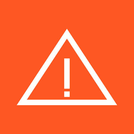 Warning iconのイラスト素材