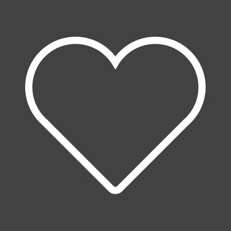 Hearts, love, wedding icon vector image. のイラスト素材
