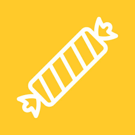 Candy, sweet, lolly icon vector image.Can also be used for christmas, celebrations, observances and holidays. Suitable for use on web apps, mobile apps and print media.のイラスト素材