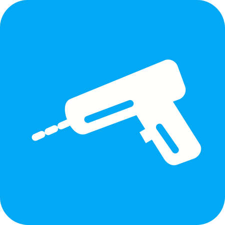 Drill, machine, drilling icon vector image.Can also be used for home electronics and appliances. Suitable for mobile apps, web apps and print media.のイラスト素材