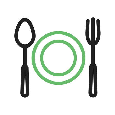 Food, dinner, diet icon vector image. Can also be used for summer, recreation and fun. Suitable for use on mobile apps, web apps and print media.のイラスト素材