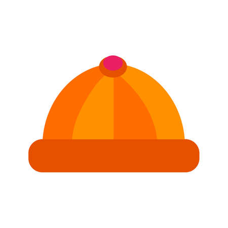 Hat, head, fashion icon vector image. Can also be used for clothes and fashion. Suitable for web apps, mobile apps and print media.のイラスト素材