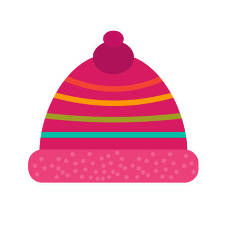 Hat, santa, christmas icon vector image. Can also be used for clothes and fashion. Suitable for web apps, mobile apps and print media.のイラスト素材