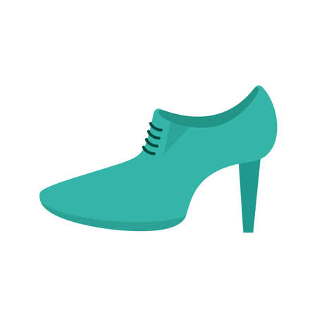 High, heels, shoes icon vector image. Can also be used for clothes and fashion. Suitable for web apps, mobile apps and print media.のイラスト素材