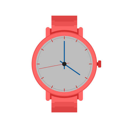 Watch, wrist, watches icon vector image. Can also be used for clothes and fashion. Suitable for web apps, mobile apps and print media.のイラスト素材